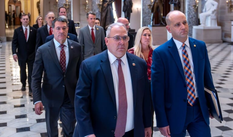 House Republicans Mocked For Marching To Senate With Mayorkas Impeachment Articles