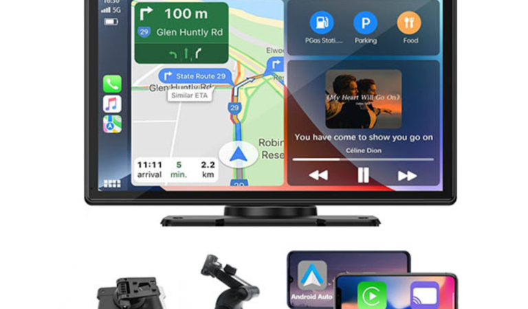 Travel Safer with This Apple CarPlay and Android Auto Display, Just $100 This Month