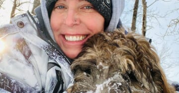 Woman Who Died Trying To Save Dog From Icy River Found With Pet's Body In Arms: Family