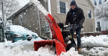 April Nor'easter With Heavy Snow Pounds Northeast, Causing Power Outages