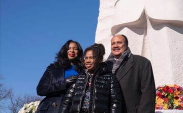 Martin Luther King III, Arndrea Waters King, Yolanda Renee King, Memphis