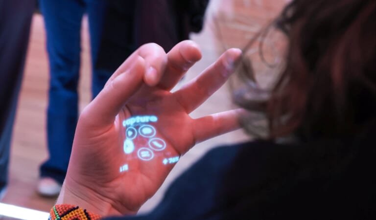 Futuristic Wearable Ai Pin Smartphone Alternative Hits Market